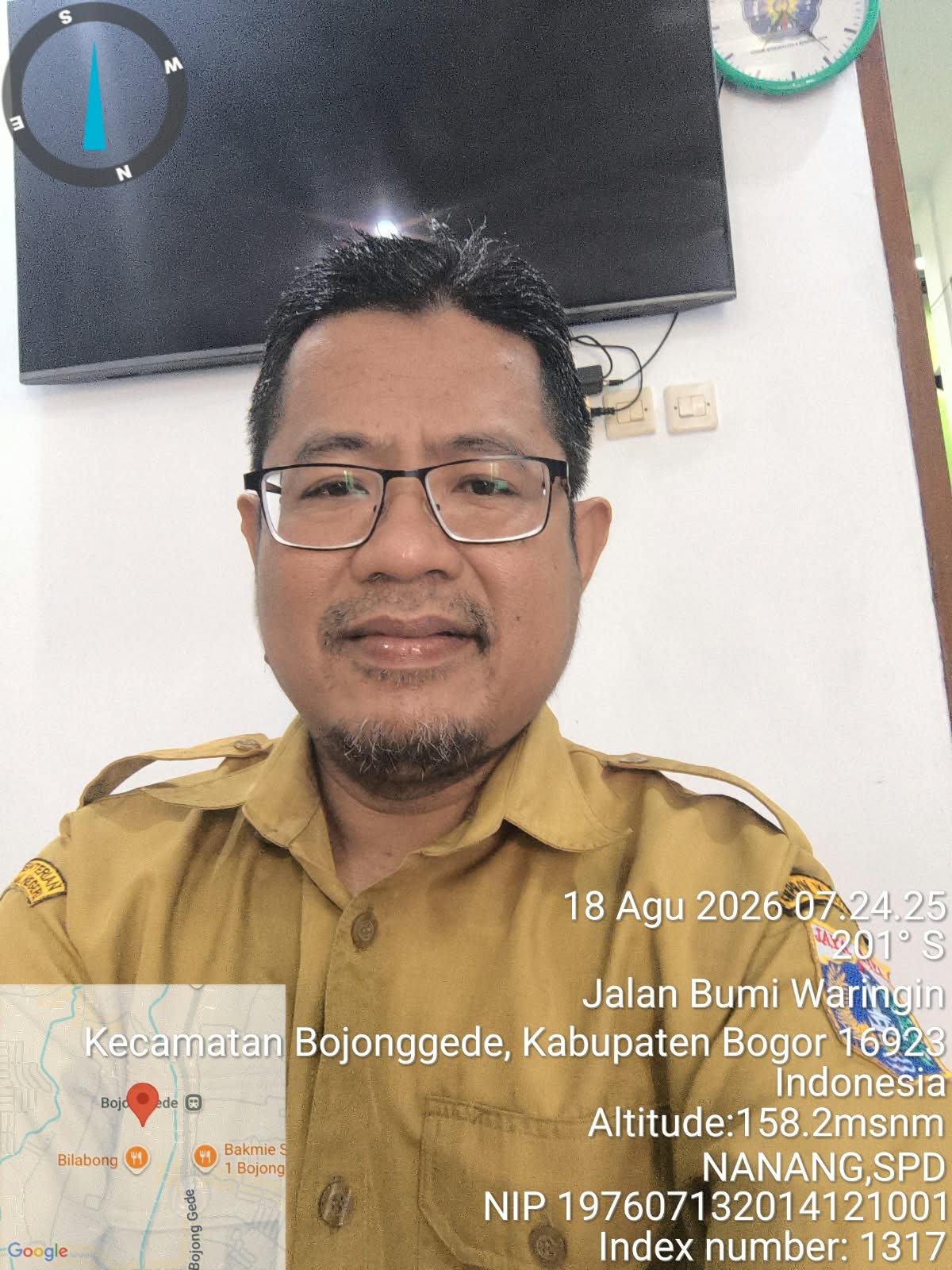 Wali kelas 9A